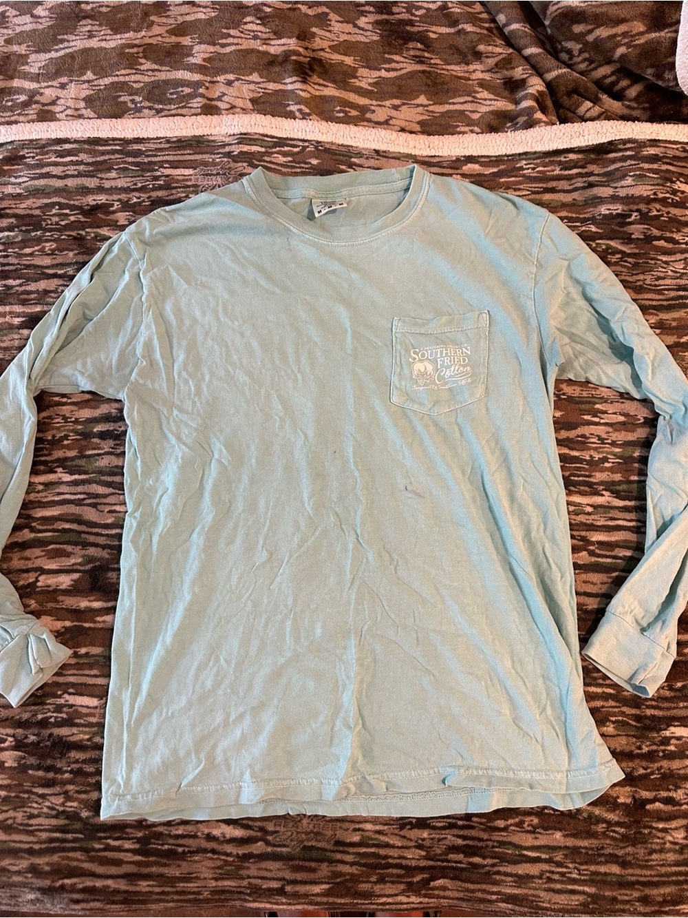 Southern Fried Cotton Long-Sleeve Shirt